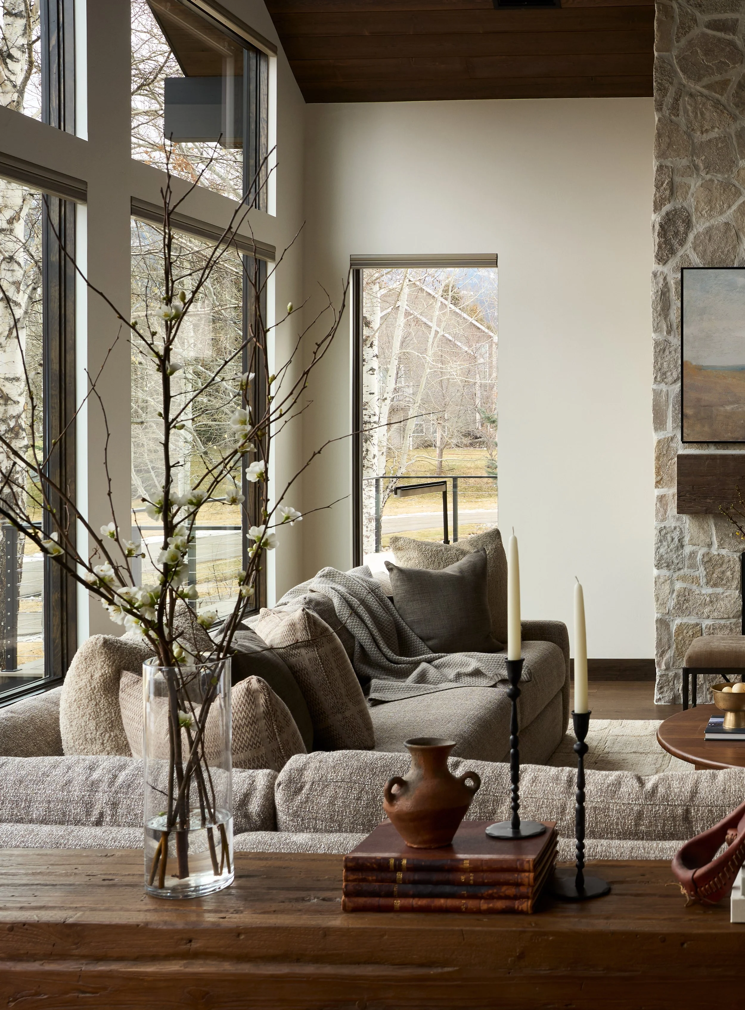 Interior photography of remodeled luxury home in Bozeman Montana