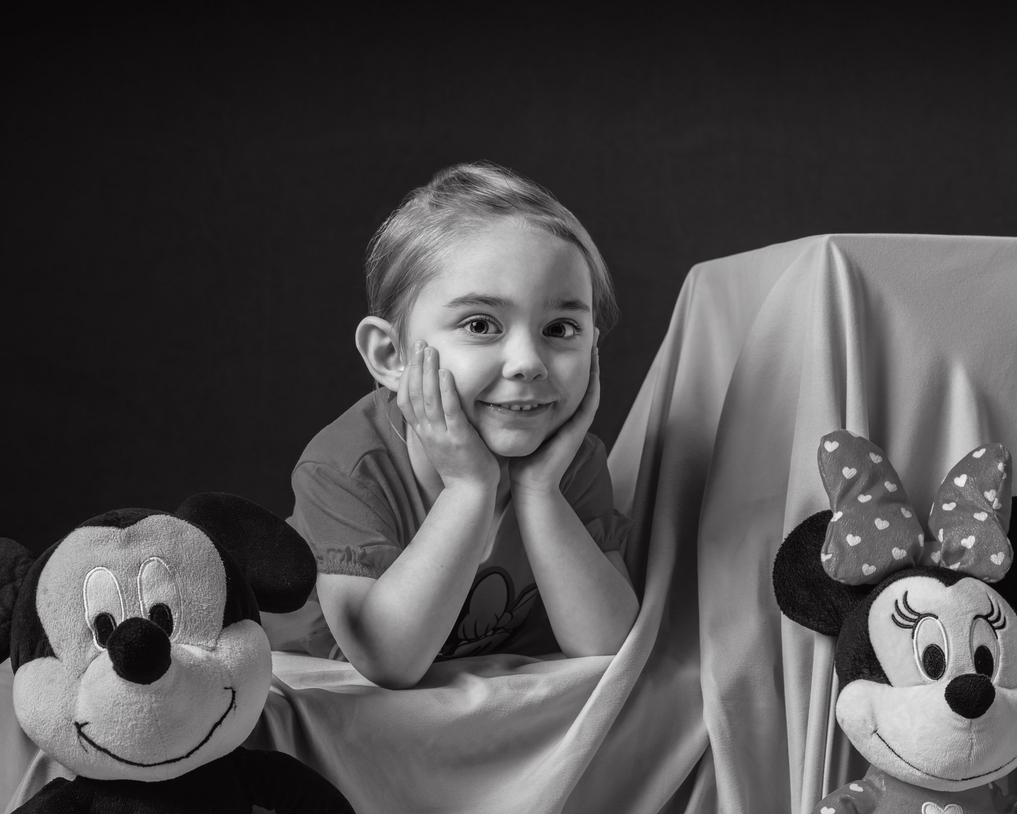 Studio Photography for a Four-Year-Old in Eugene, Oregon: A Cozy Winter Session