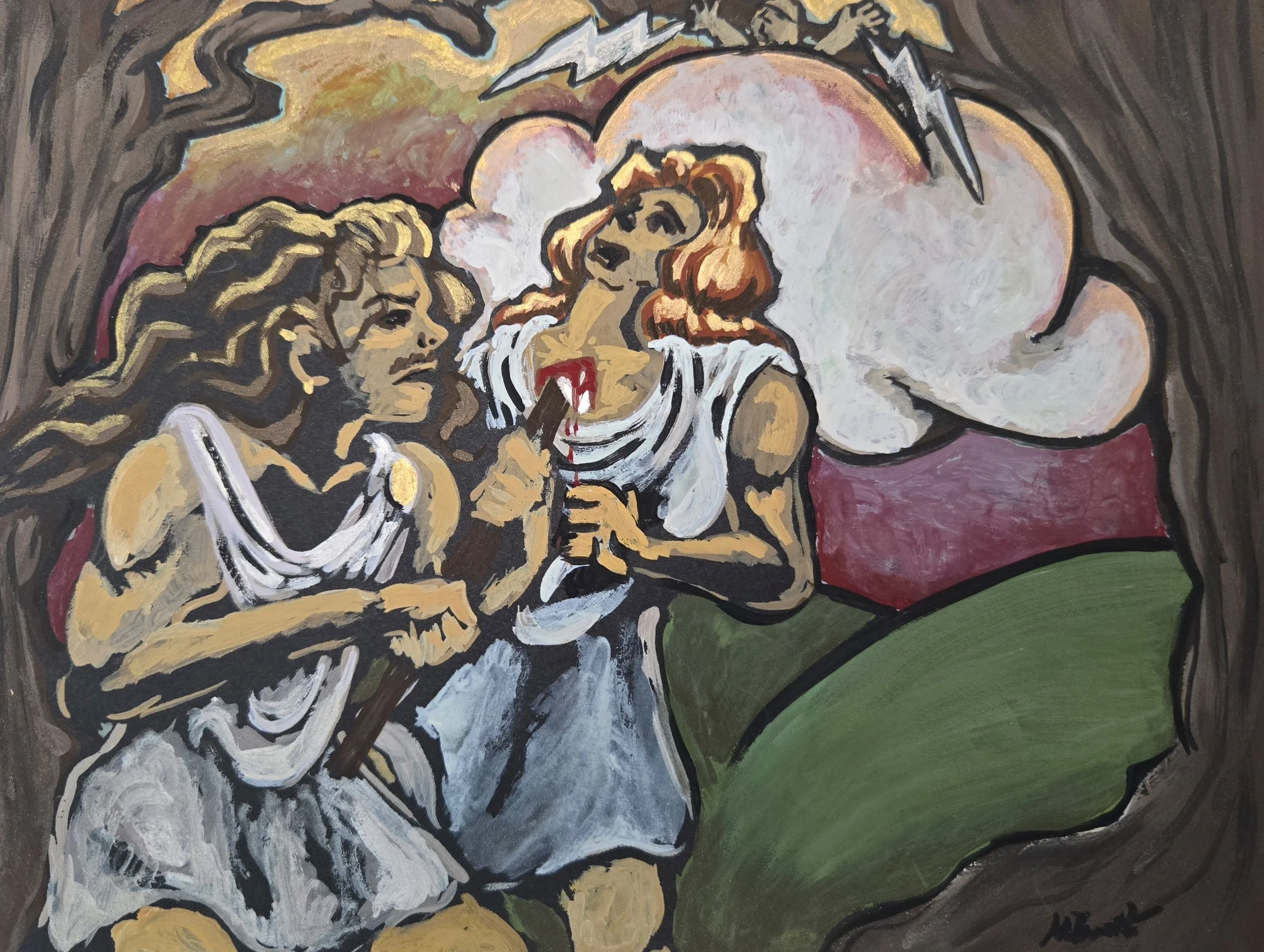 By Mighty Zeus Print