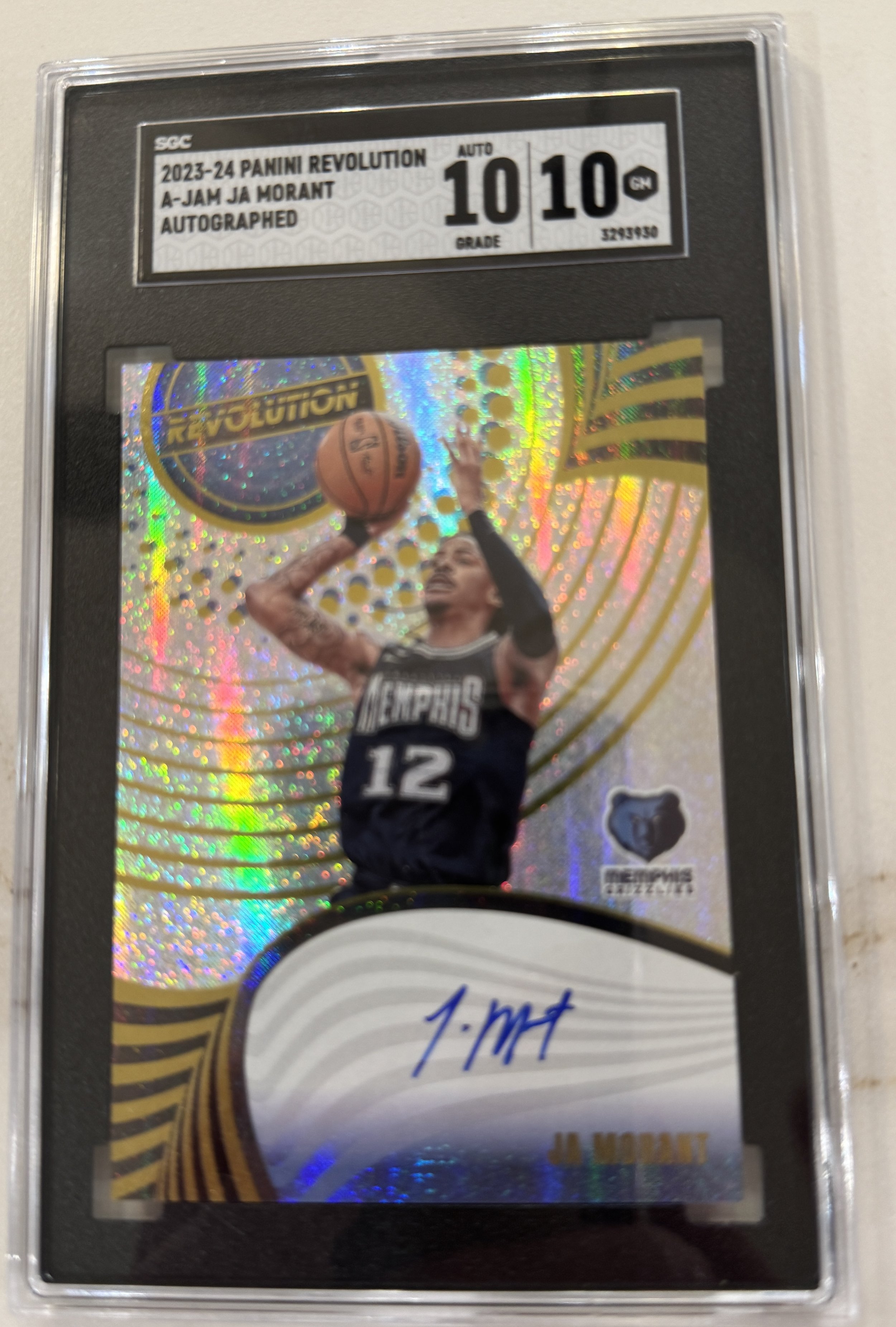 A-Jam Ja Morant Autograph