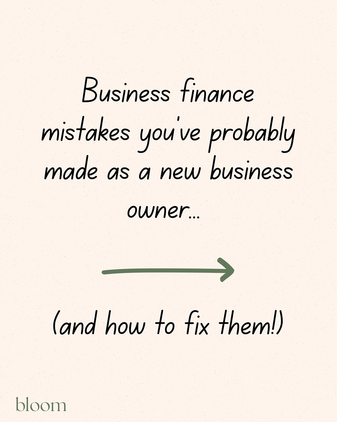 Starting a business is exciting&hellip; but the money mistakes? Not so much. 😅
 The good news is most of them are totally fixable once you know what to look out for. Swipe to find out how to avoid them so you can keep more money in your pocket, stay