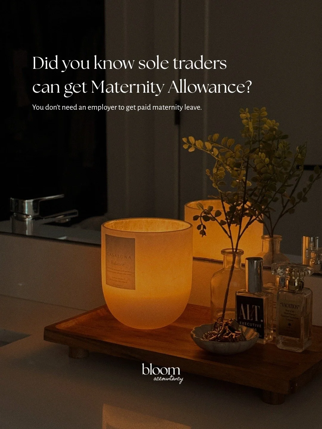 🌸 Self-employed and expecting? Here's what you're entitled to.

Maternity Allowance is one of the most overlooked benefits for sole traders, but if you've been self-employed for at least 26 weeks, you could receive up to &pound;187.18 per week for 3