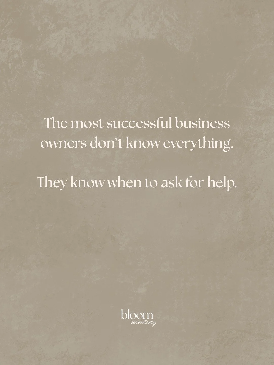 Asking for help is one of the most powerful things you can do for yourself and your business. 🌸

We spend so much energy trying to hold it all together, the clients, the admin, the invoices, the tax returns, when actually, letting someone else carry