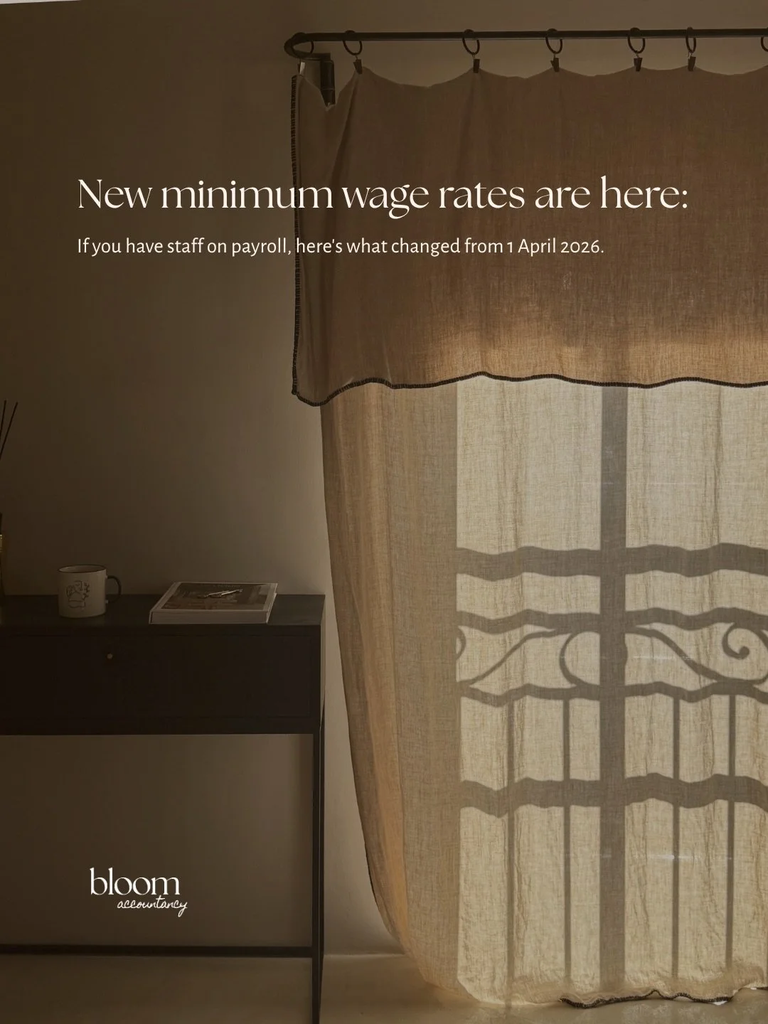 New tax year, new minimum wage rates, and if you have anyone on your payroll it&rsquo;s important to make sure these are reflected from 1 April.

It&rsquo;s one of those things that&rsquo;s easy to miss when you&rsquo;re busy running a business, but 