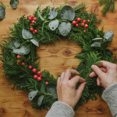 Advent Wreath Making on 11/30