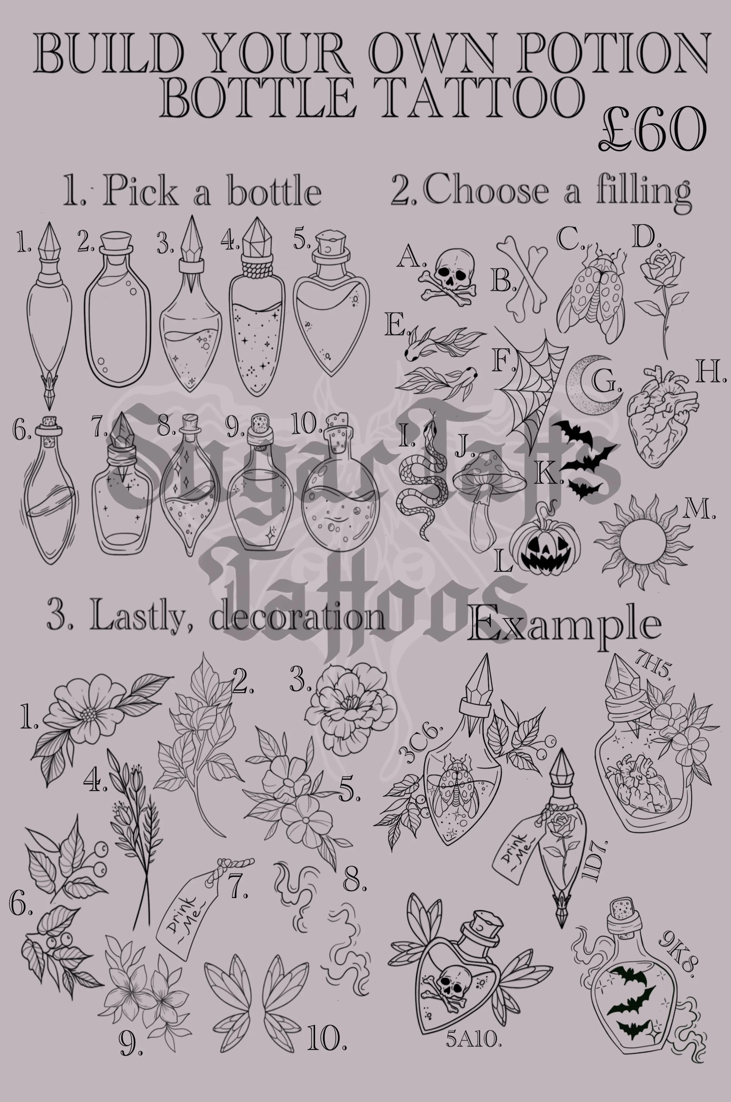 Build Your Own Potion Bottle £60