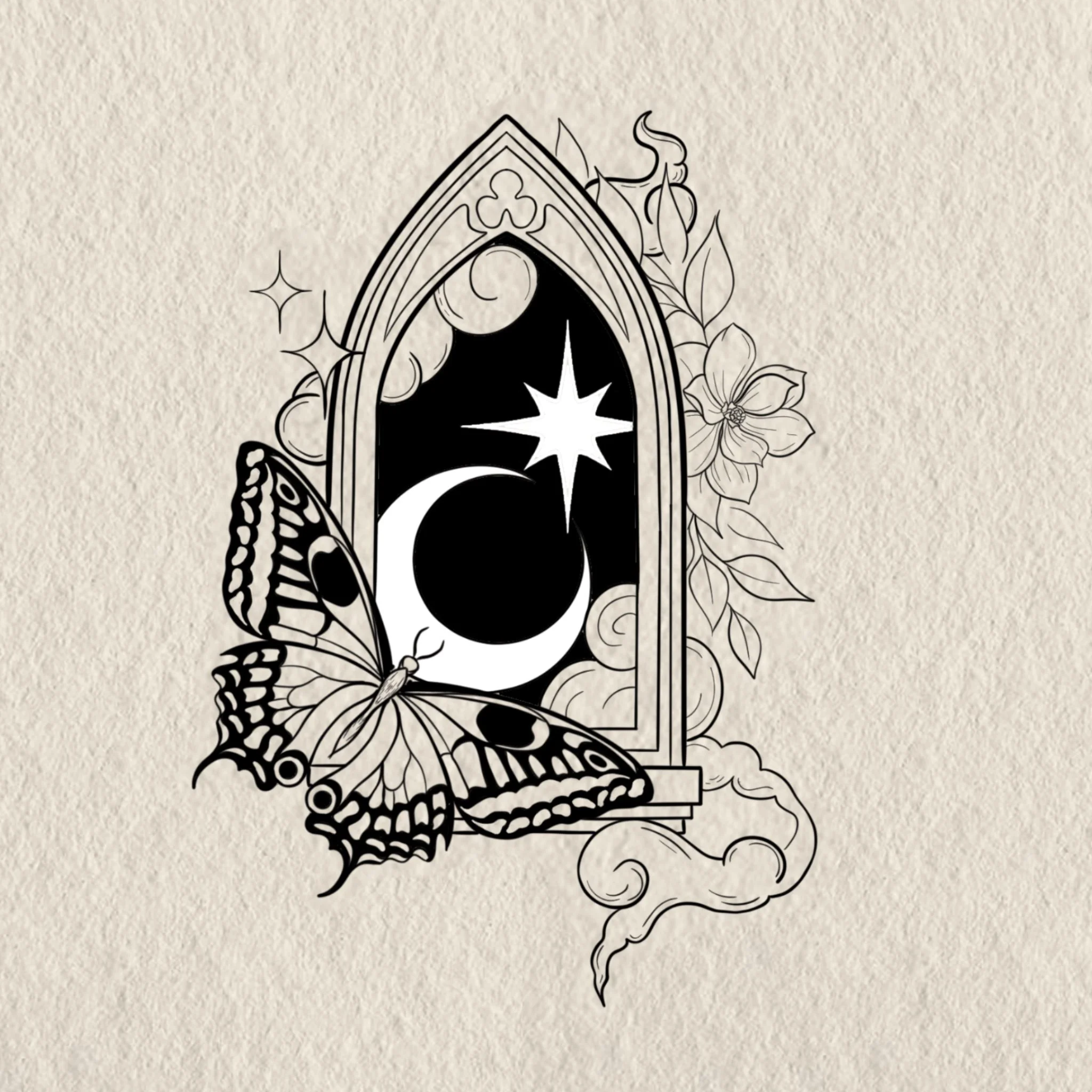 Celestial Butterfly Arch £140