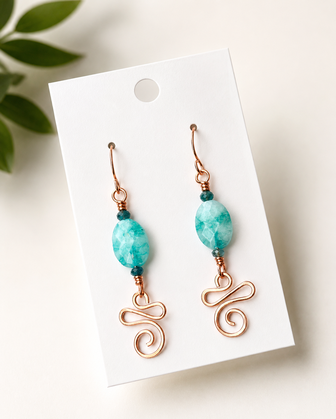 Aqua Serenity Earrings