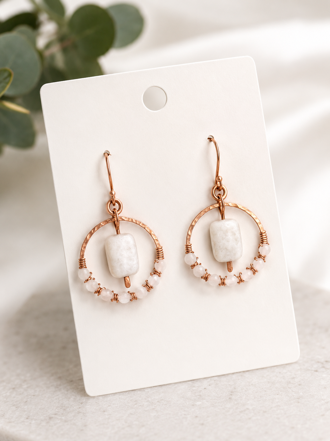 Moonlit Halo Earrings