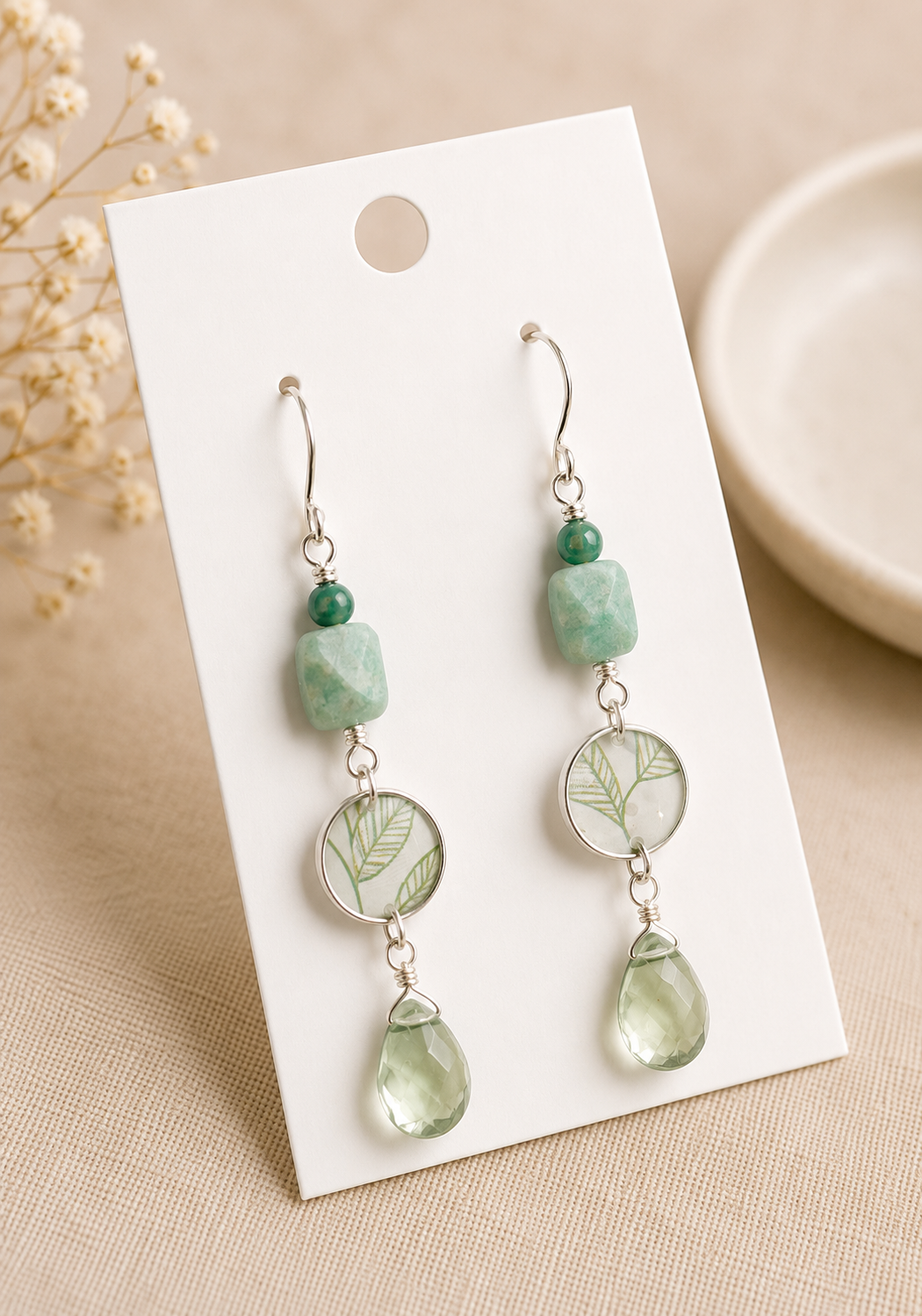 Garden Essence Drop Earrings