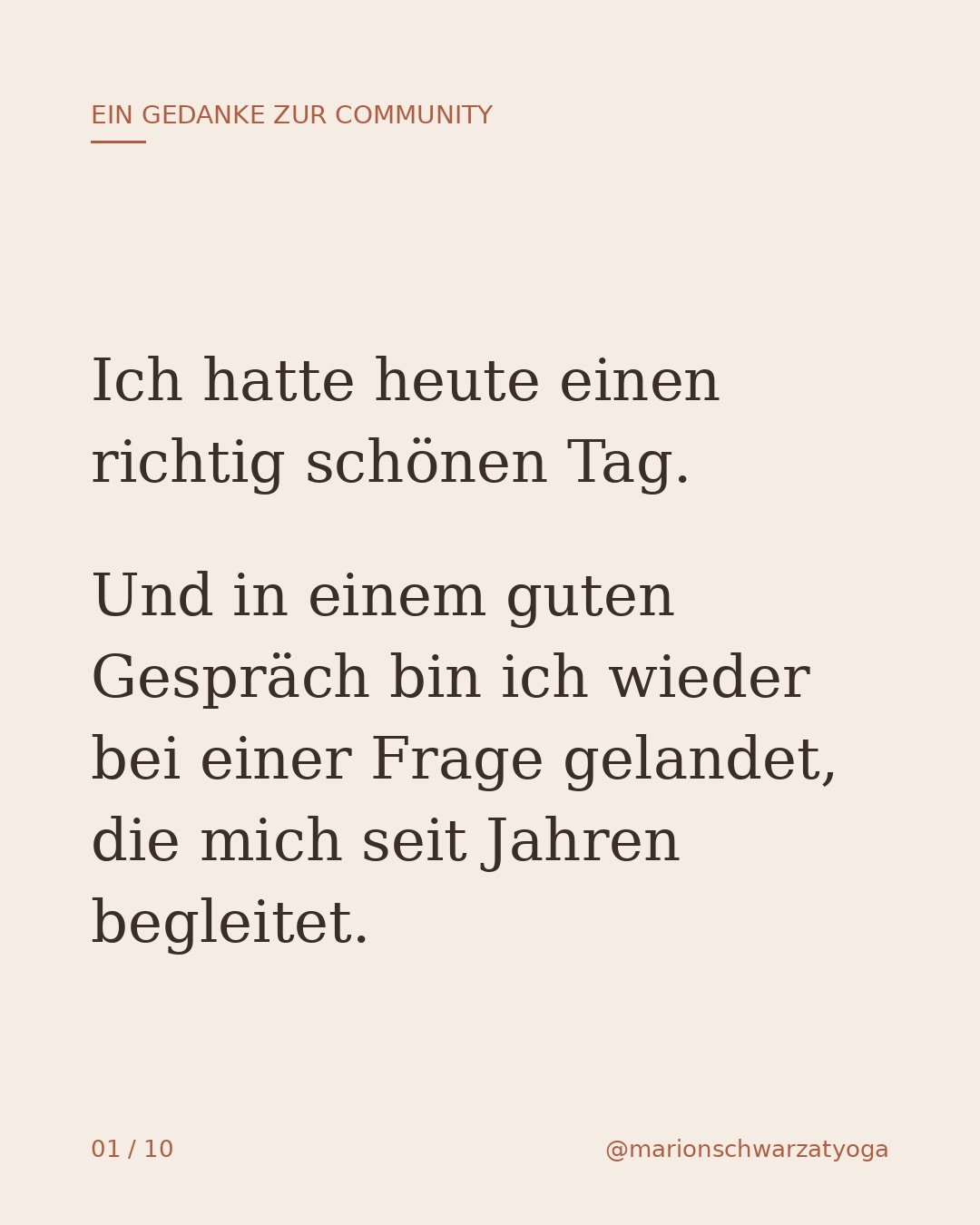 Eine Antwort begegnet mir dabei immer wieder, seit Jahren. Jemand ist w&auml;hrend der Ausbildung eng mit mir, ich mag diesen Menschen wirklich. Sp&auml;ter unterrichtet sie bei mir im Team. Kommt der regul&auml;re Vertrag, h&ouml;re ich pl&ouml;tzli