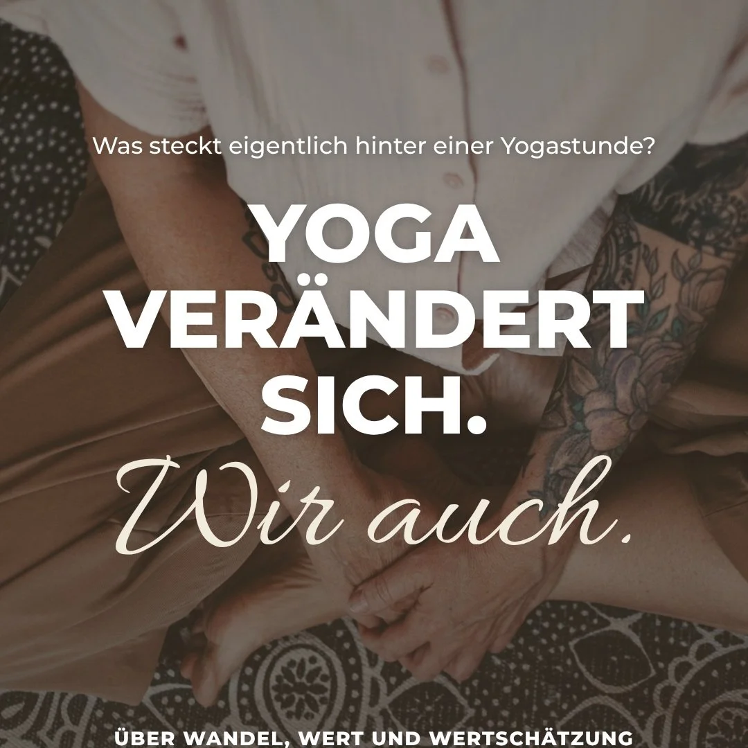 Was steckt eigentlich hinter einer Yogastunde?

Viel mehr, als auf der Matte sichtbar wird. Jahre an Ausbildung, eigene Praxis, Vorbereitung, ein Raum, der warm und sch&ouml;n sein soll, auch an dem Abend, an dem nur f&uuml;nf Menschen kommen.

Yoga 