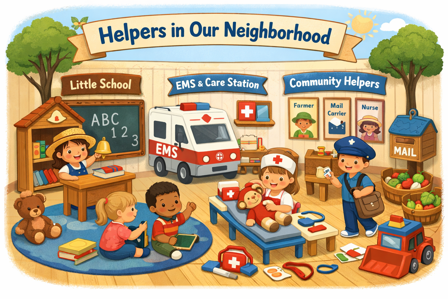 Fall Exhibit: Helpers in our Neighborhood