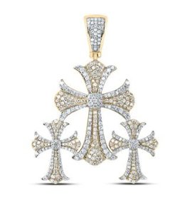 Triple Cross Charm