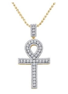 Ankh Cross Charm