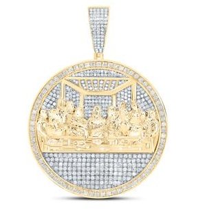 Last Supper Charm