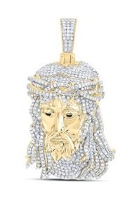 Jesus Face Charm
