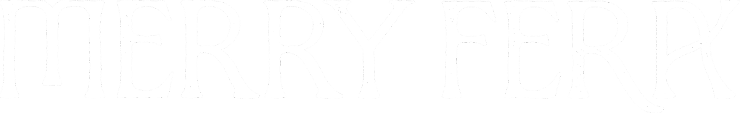 Close-up of a black and white sign with the partially visible words 'HERR Y' and other letters.