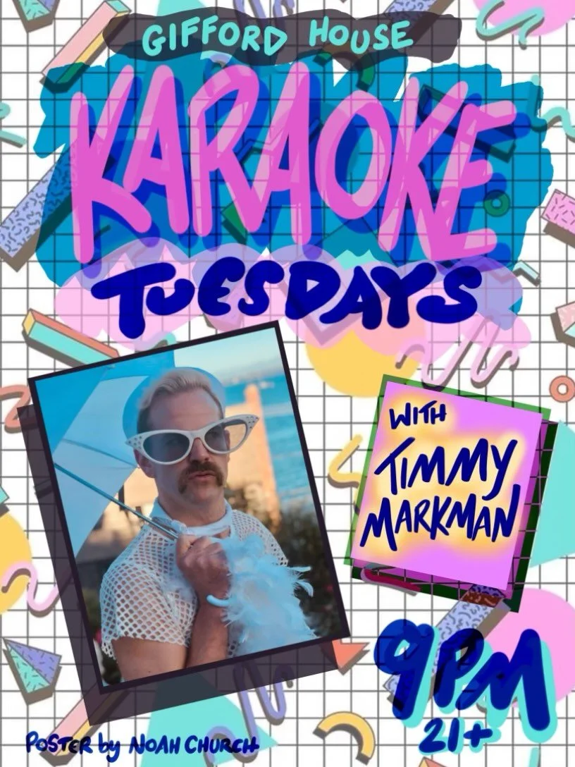 Come sing! Sing a song! Tuesdays are karaoke night with @the_markman might be our new fav 🎤

9pm

Porch Bar 

21+ 

Poster by @noah_a_church