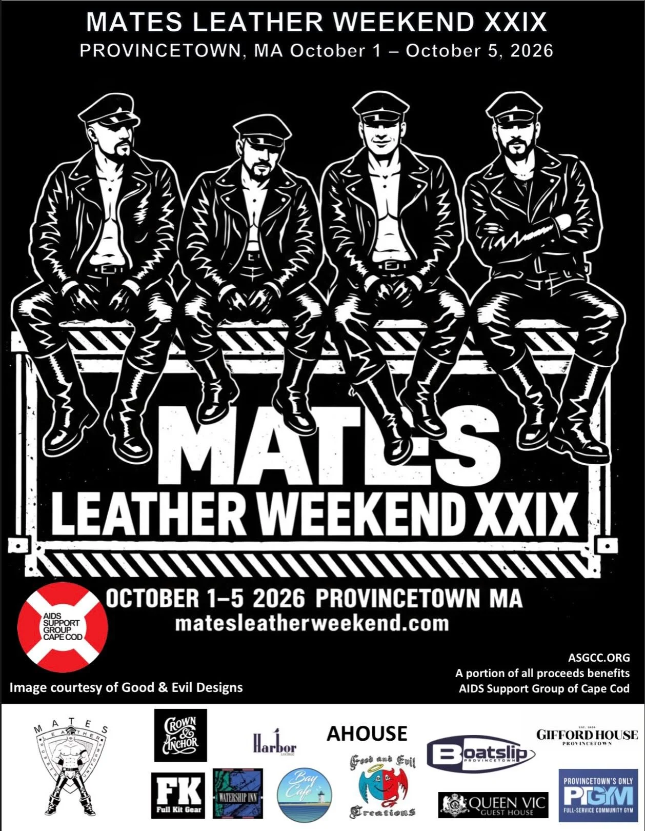 This weekend is MATES LEATHER WEEKEND XXIX

Join us Saturday and Sunday nights as we host one of our favorite weekends of the year in Purgatory!