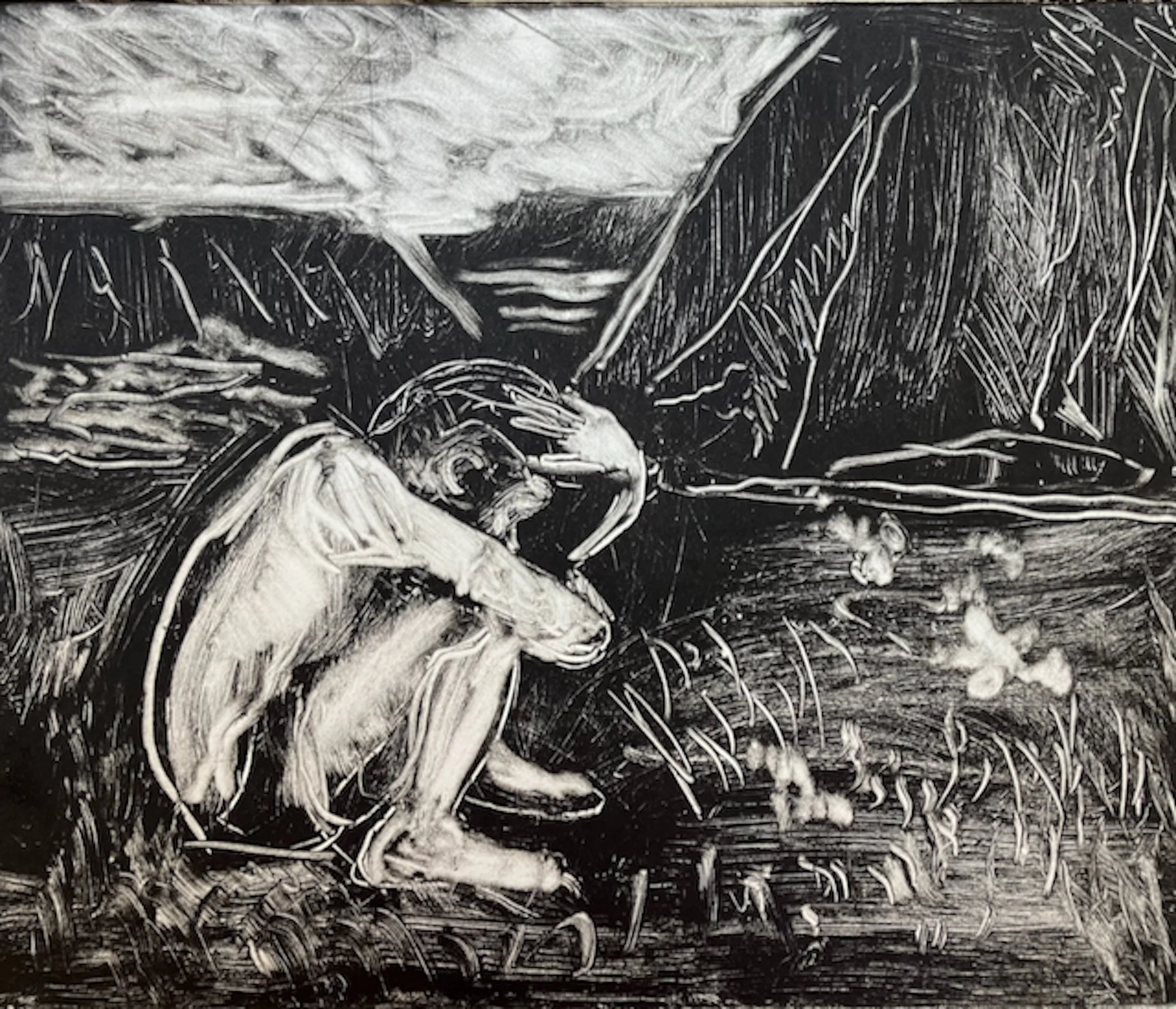 Overcome, Monoprint