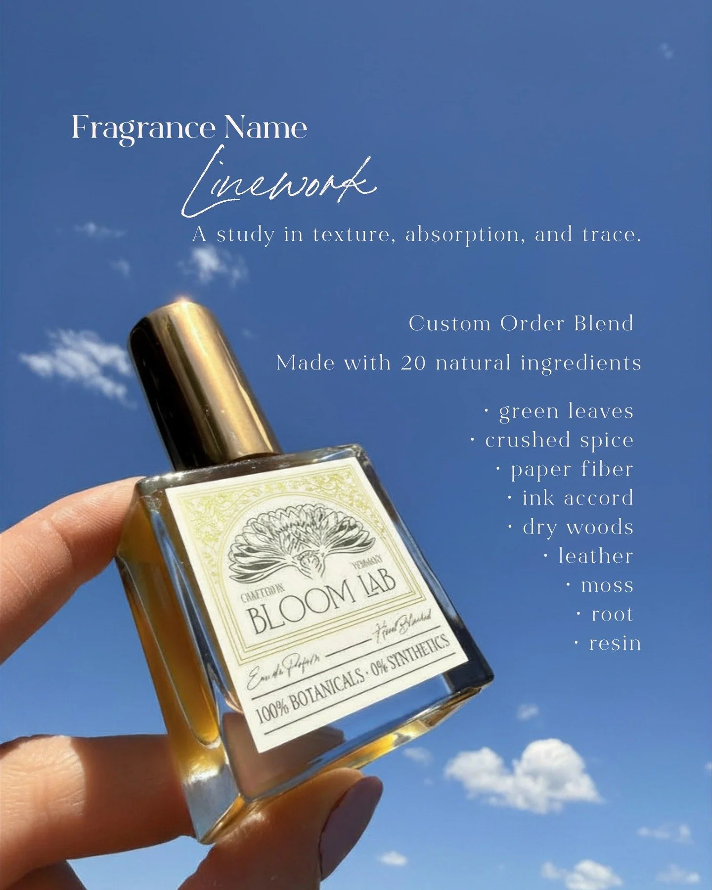 A new custom fragrance order for a very special birthday! This bottle will be on it's way to California tomorrow!

 #customfragrance #naturalfragrance
