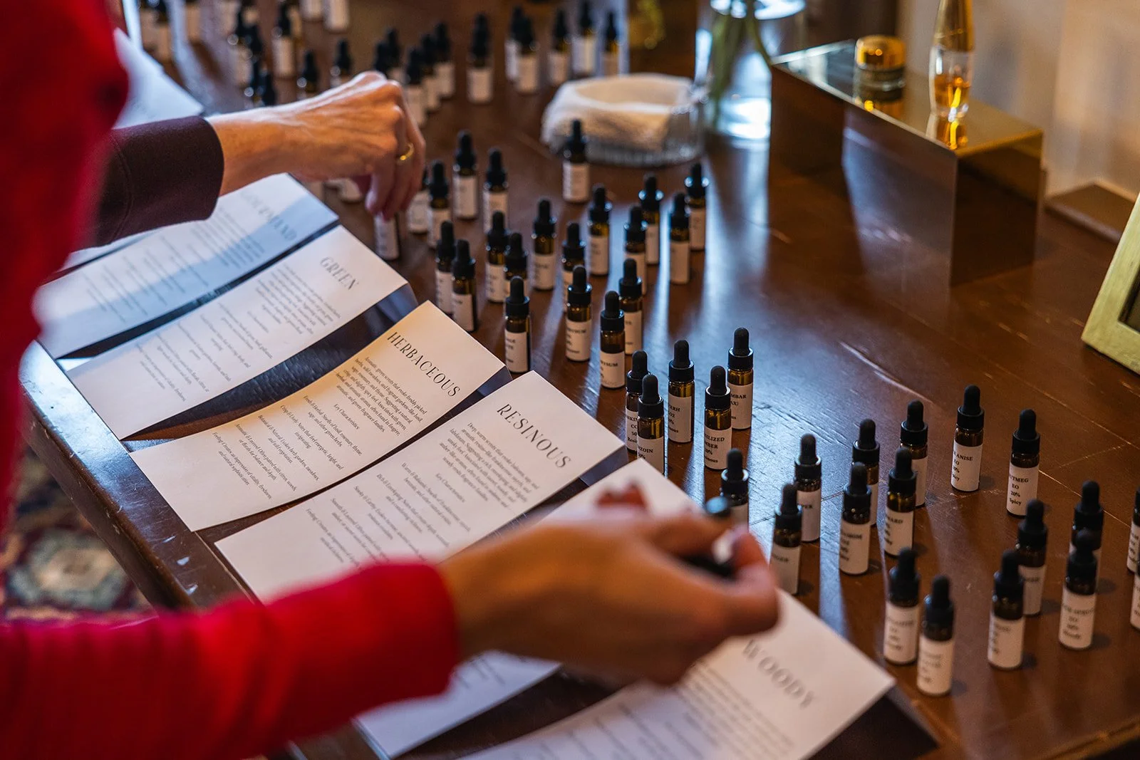 Oil Roll-On Perfume Making Workshop at Horsford Gardens