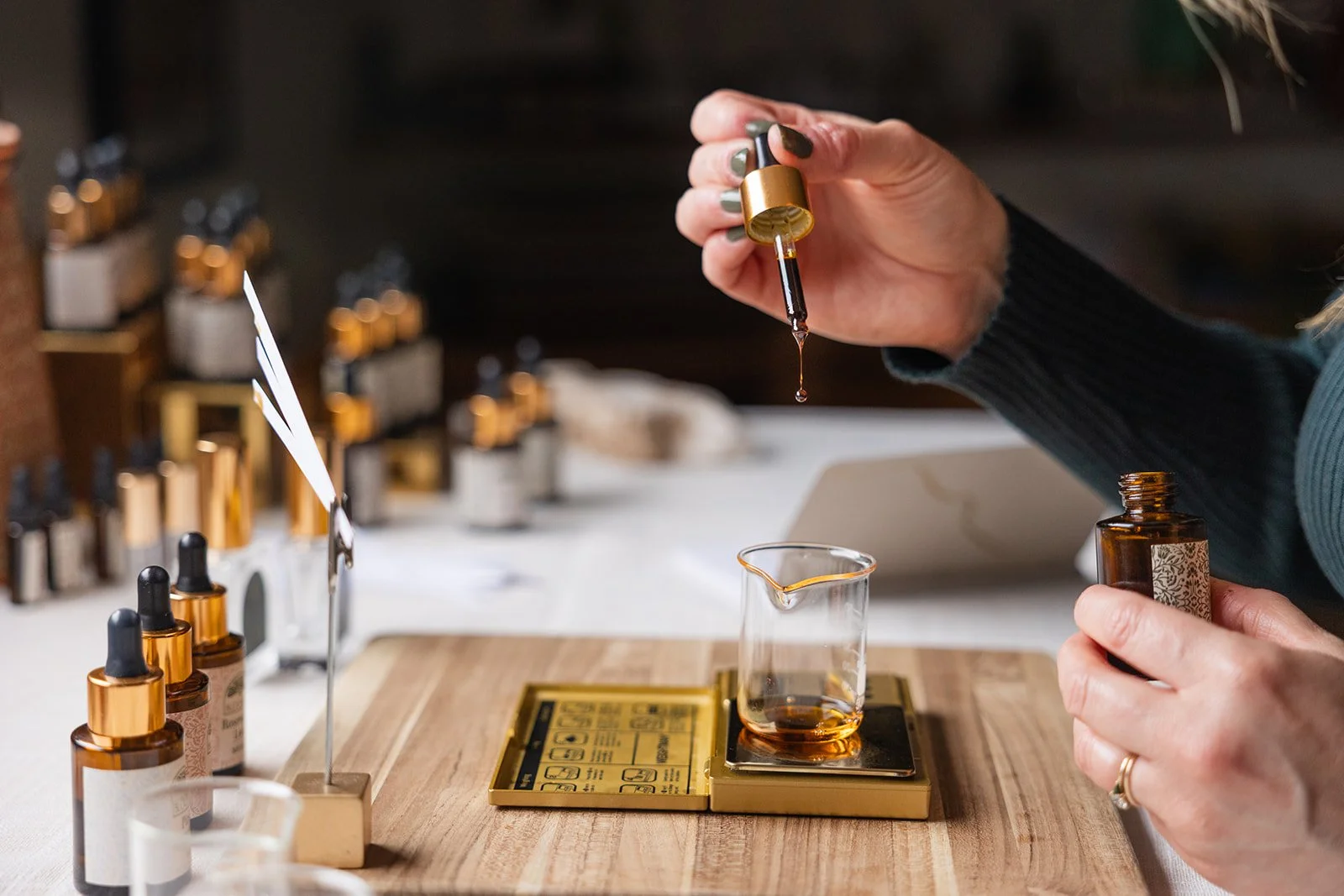 Perfume Blending at Sanborn Mills Farm