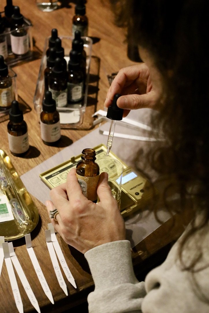 Perfume Blending at Sanborn Mills Farm