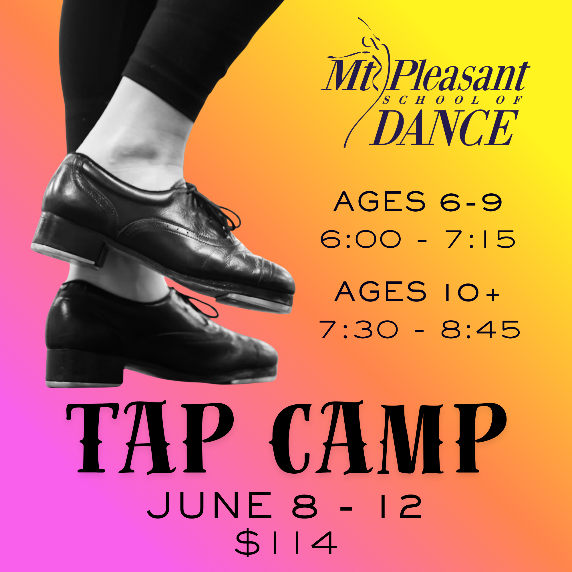 Summer 26 - Tap Camp