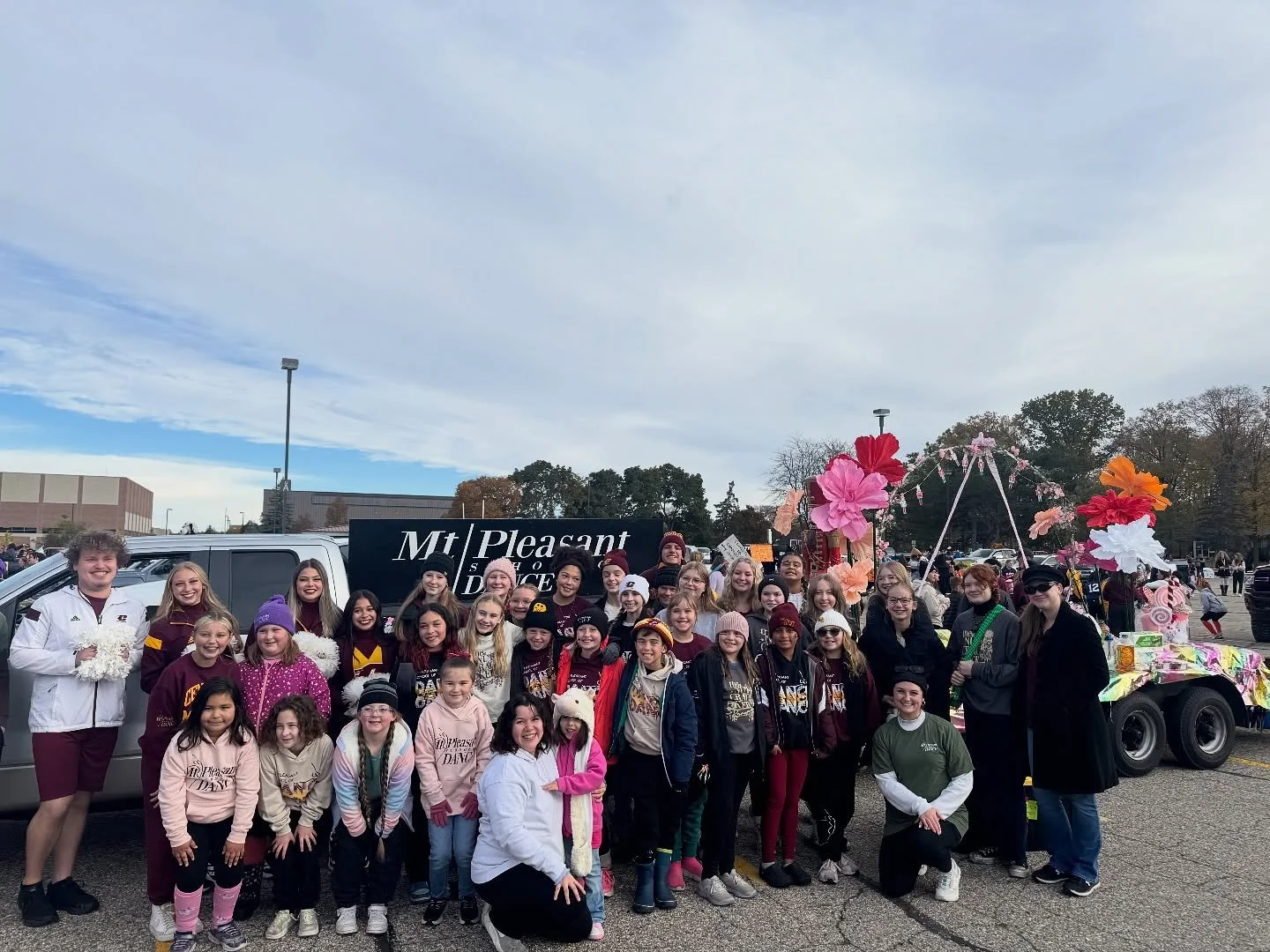 We had SO much fun at CMU&rsquo;s Homecoming Parade on Saturday! ❤️&zwj;🔥✨

Thank you to everyone who helped decorate our float, The Ervins for the hay bales, and to Stephanie Hope and her generous family for the supply of a trailer and wonderful de