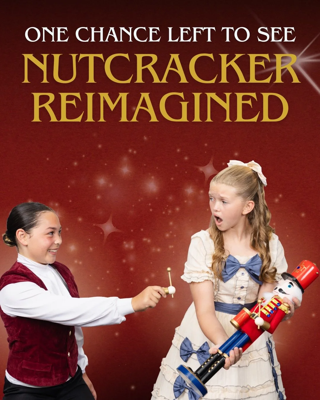 Last chance to see Nutcracker Reimagined TODAY at 2pm! 

Tickets are available at the door, $20 cash only! 🎄❄️

Nutcracker Reimagined @ Mt Pleasant High School
Sunday, Dec 7 @ 2:00 pm

#MPSD #nutcrackerreimagined