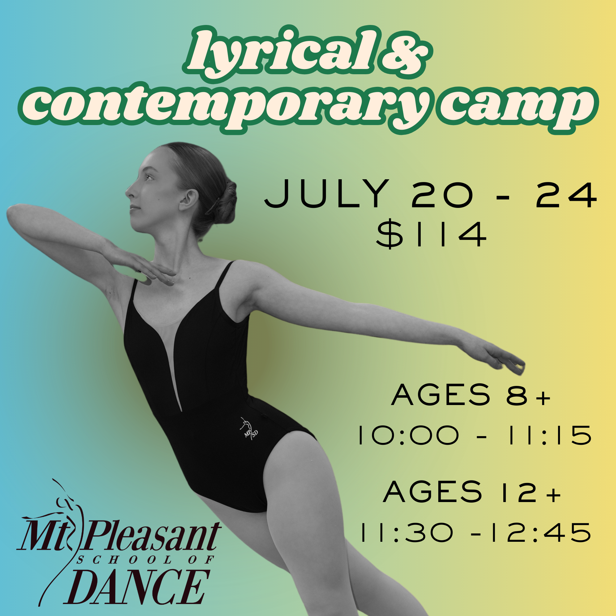 Summer 26 - Lyrical & Contemporary Camp