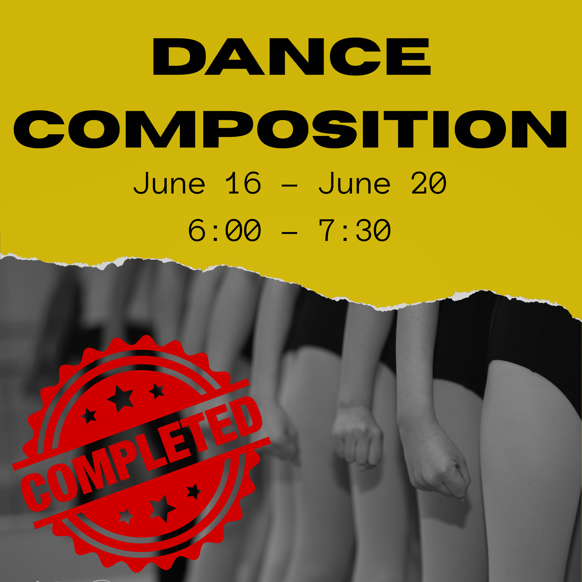 Summer 25 - Dance Composition