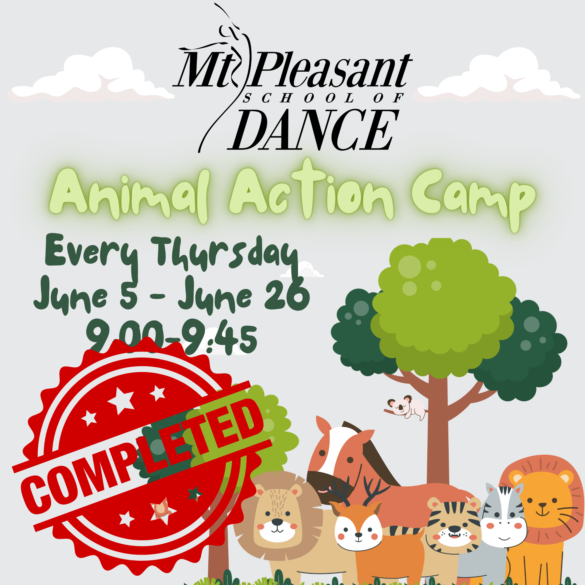 Summer 25 - Animal Action Dance Camp