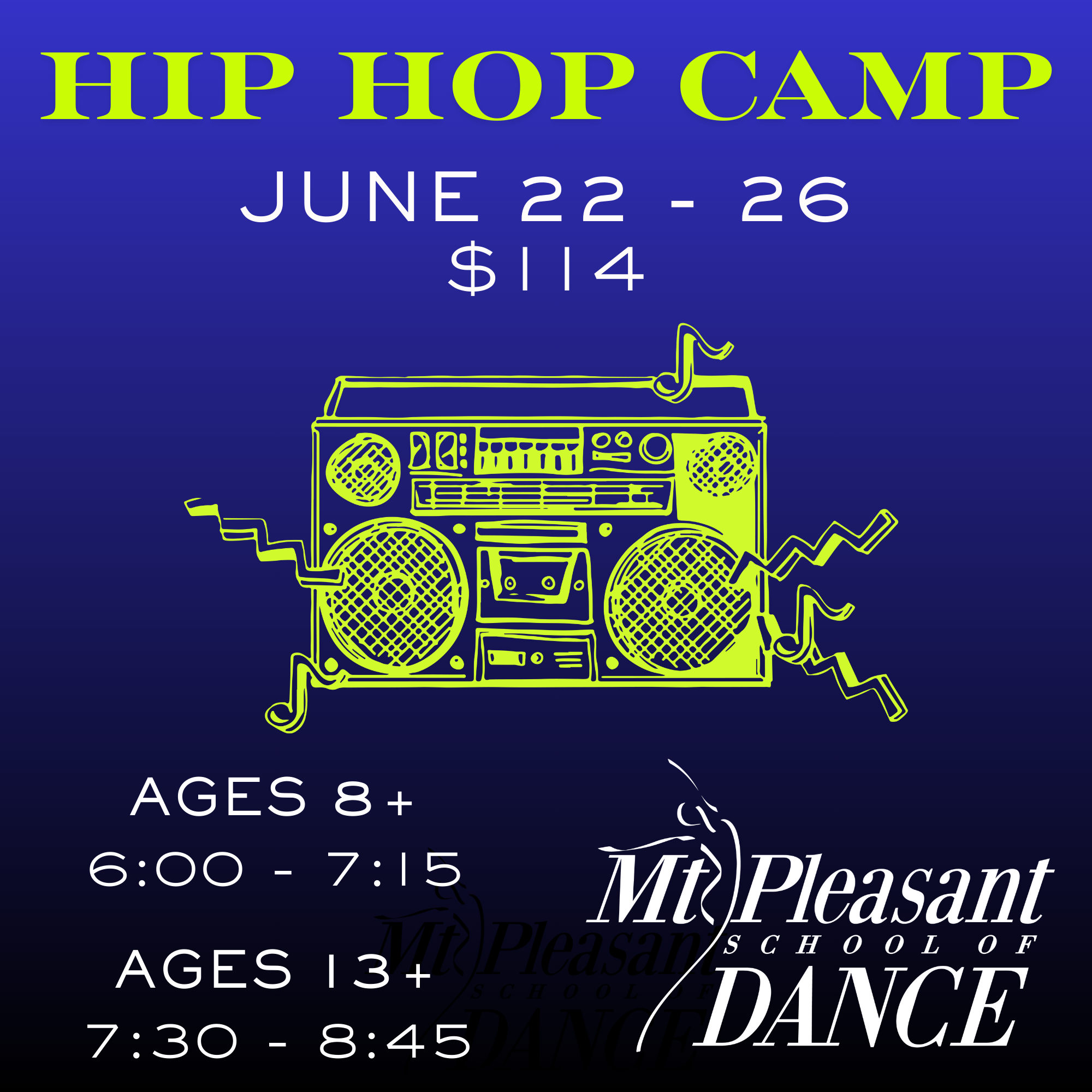 Summer 26 - Hip Hop Camp