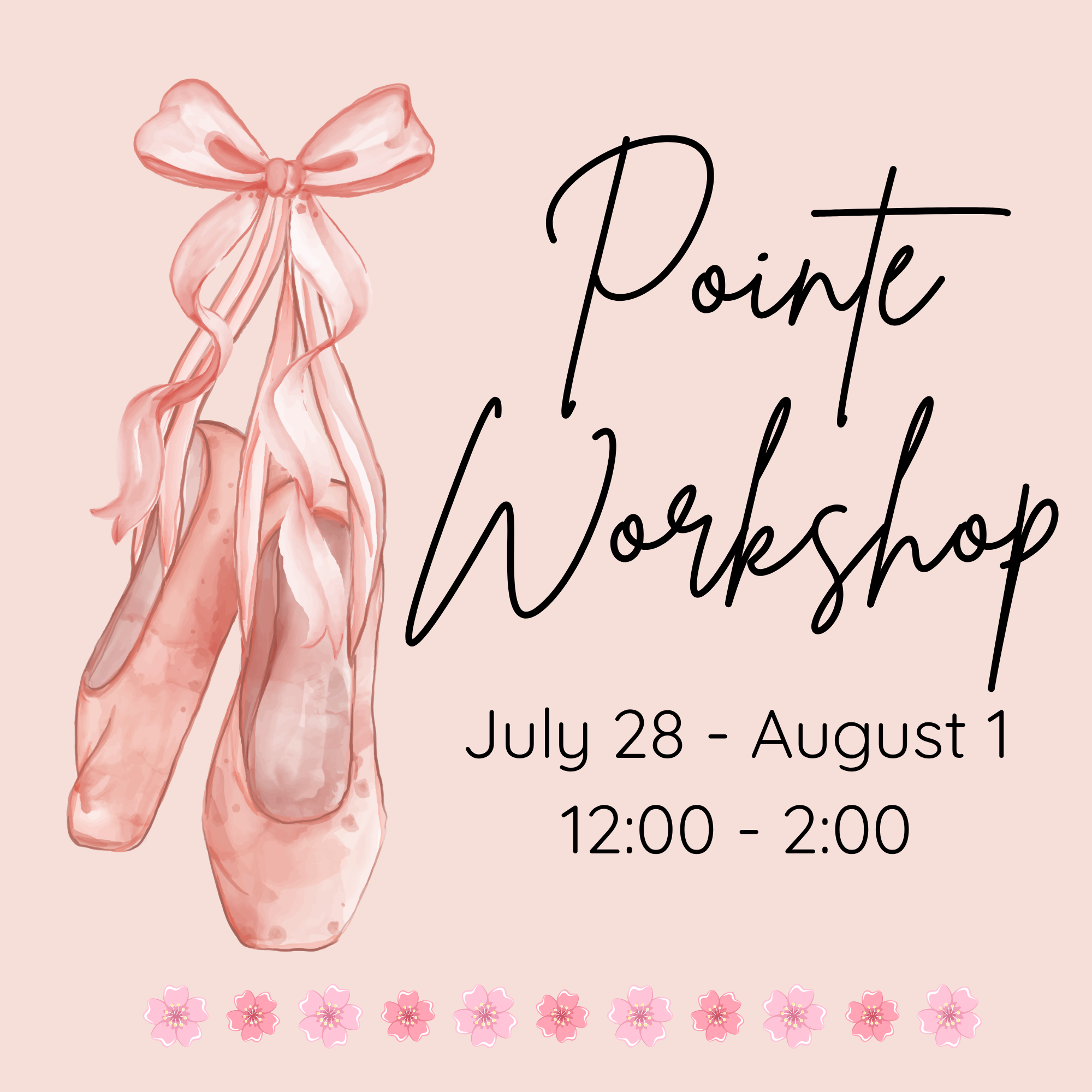 Summer 25 - Pointe Workshop