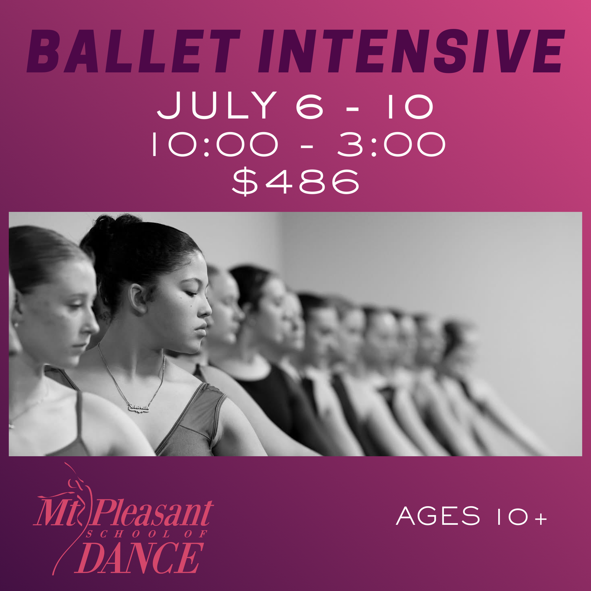 Summer 26 - Ballet Intensive
