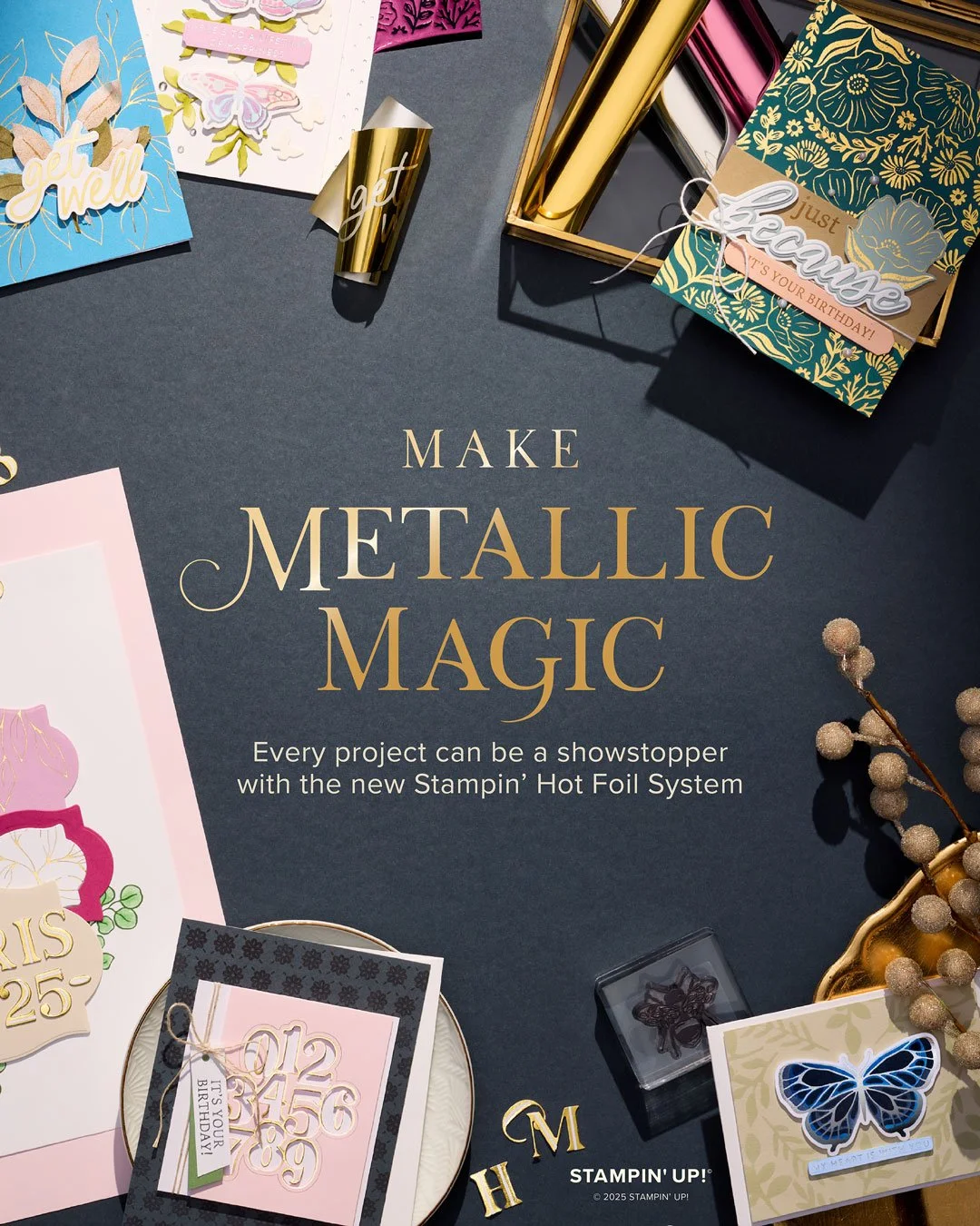 Get Ready to Shine! The New Stampin' Up! Hot Foil System Arrives Friday