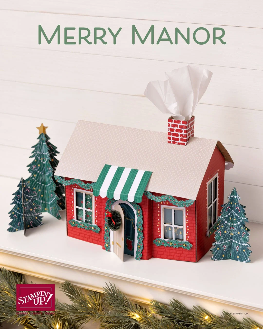 Make Your Own Christmas House with the Merry Manor Kit
