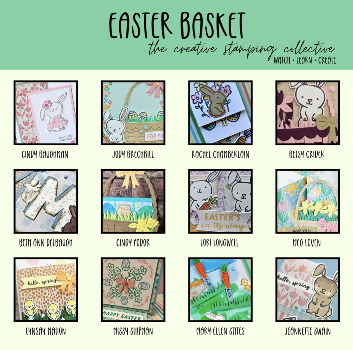 EASTER BASKET TUTORIAL (12 Projects)