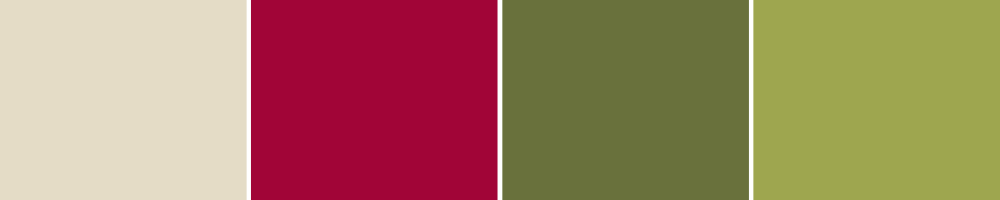 Wrapped in Cheer color palette