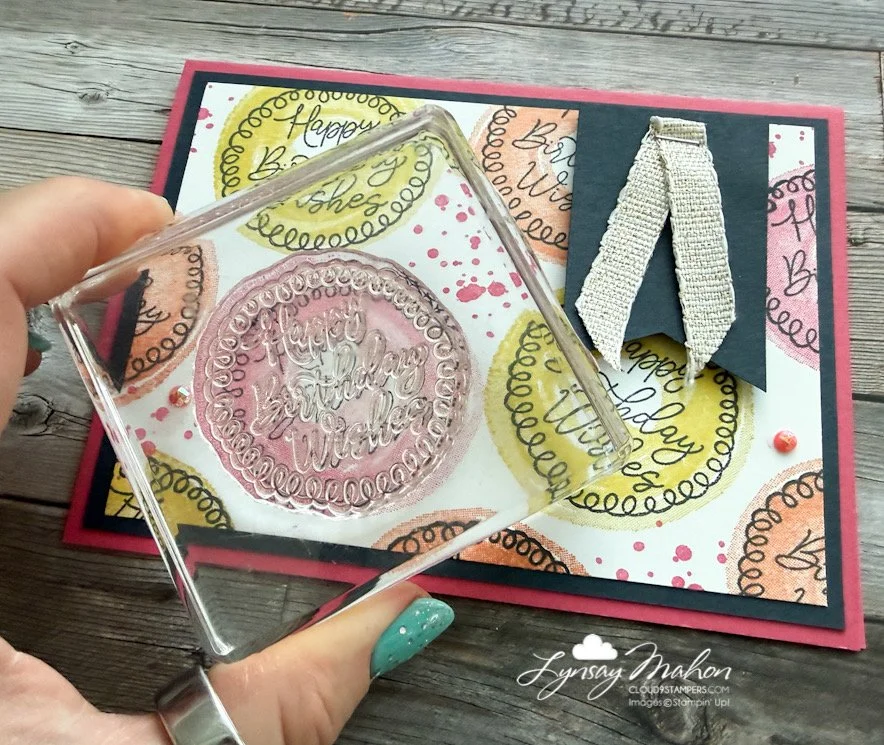 Simple Stamping is great for layering images!