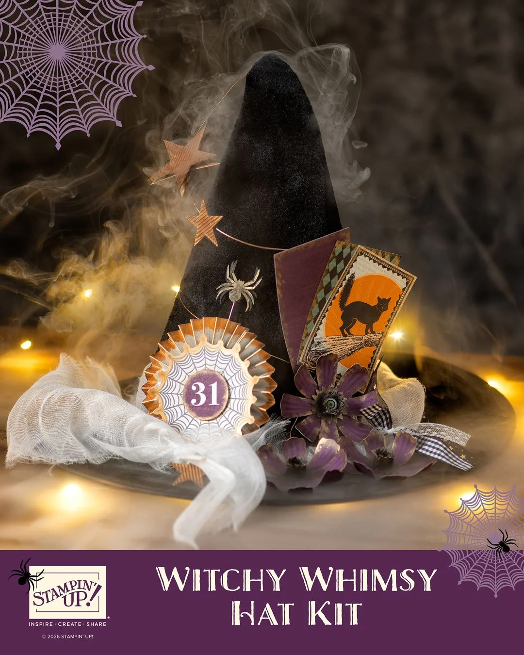 A Little Spooky, A Lot of Fabulous: The Witchy Whimsy Hat Kit
