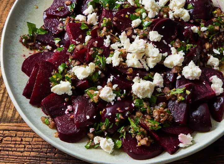 Roasted Beet Salad with Feta