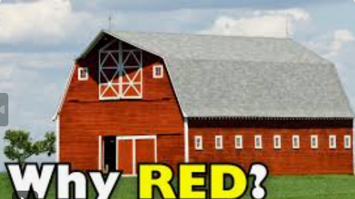 WHY ARE BARNS RED?