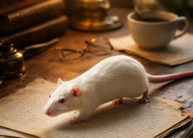 When Pale Things Cross the Desk 