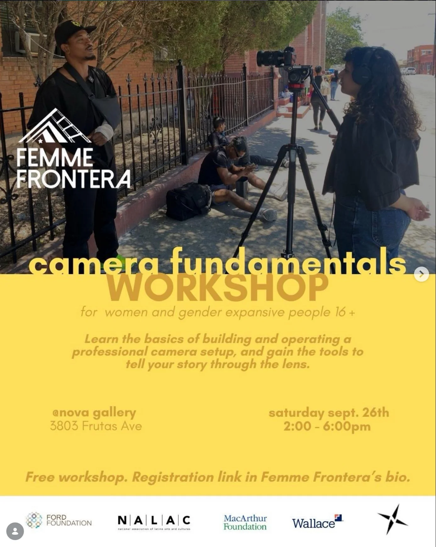 Femme Frontera: Film Workshop