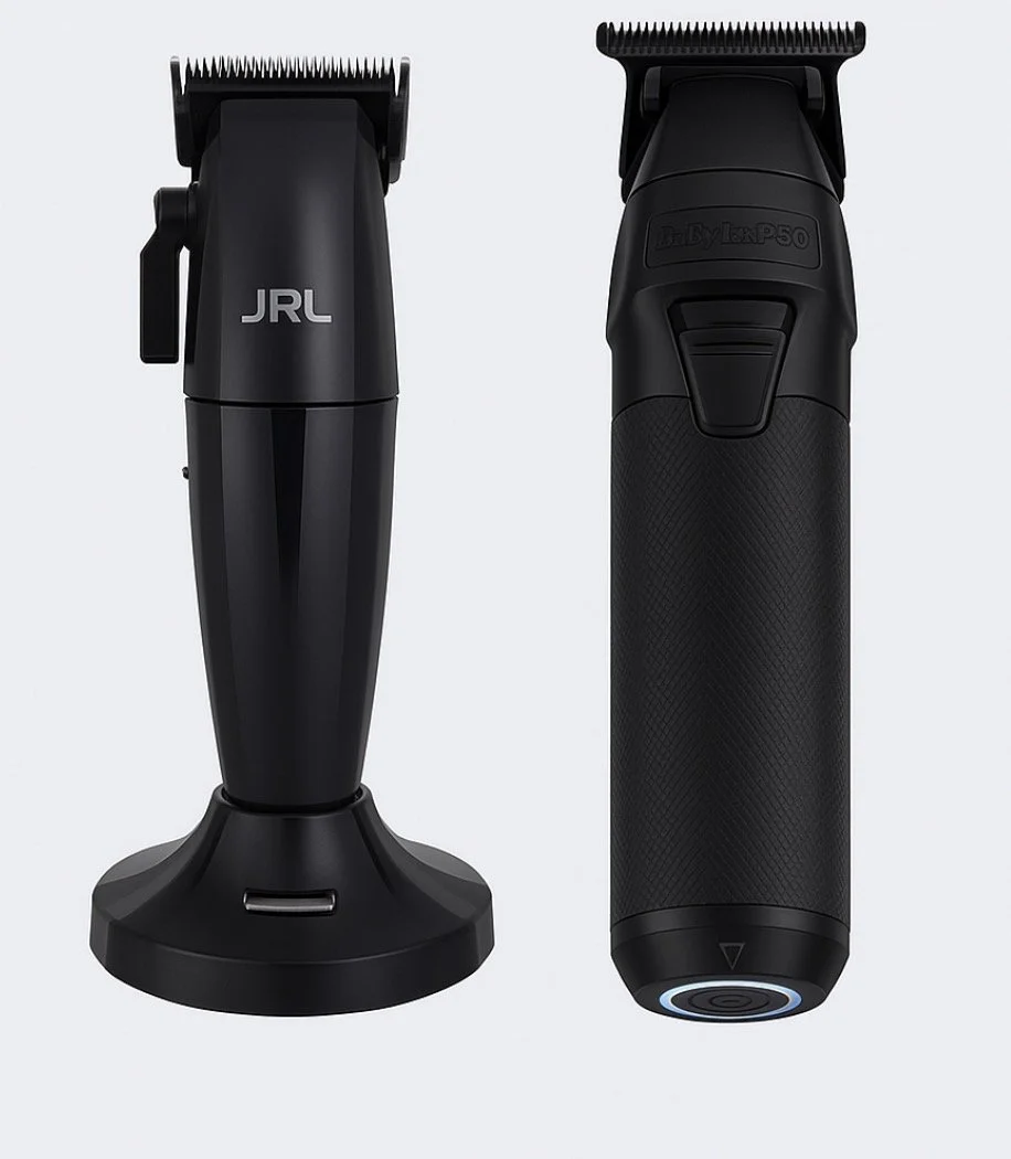 JRL onyx clipper/ Black fx Babyliss trimmer combo set