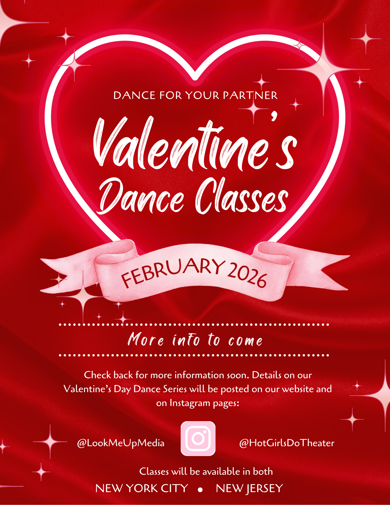 Valentine's Day Dance Class Series